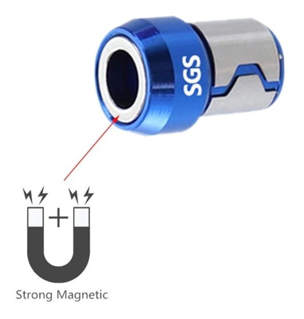 2 Unidades Anillo Magnético Para Puntas De Taladro - Imagen 2