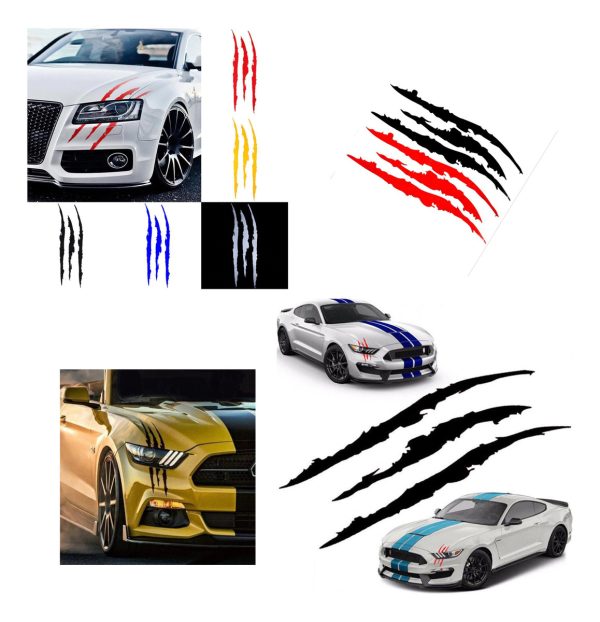 Vinilo Tuning Autos Ploter Calco Varios Colores (monstruo) - Imagen 4