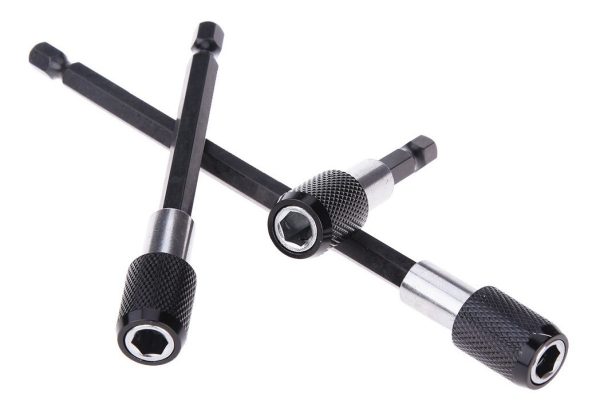 Kit 3 Extensiones Para Taladro 1/4 Acople Rápido 3 Tamaños - Imagen 4