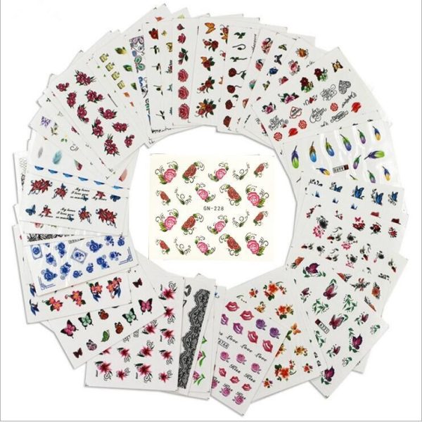 1000 Stikers Para Uñas Diseños Variados Muy Lindas - Imagen 4