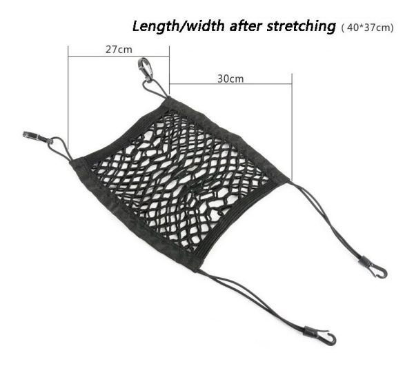 Malla Elástica Organizadora Entre Asientos Delanteros - Imagen 3