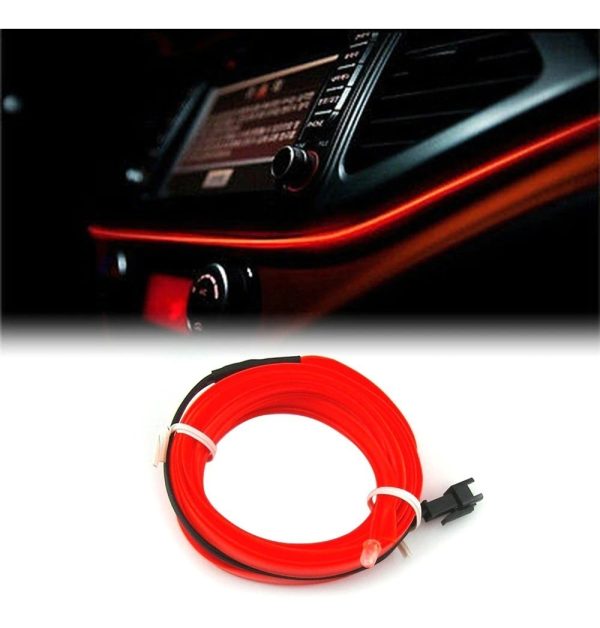 Tira Led Para Tablero De Auto Camionetas Tuning Conector Usb - Imagen 13