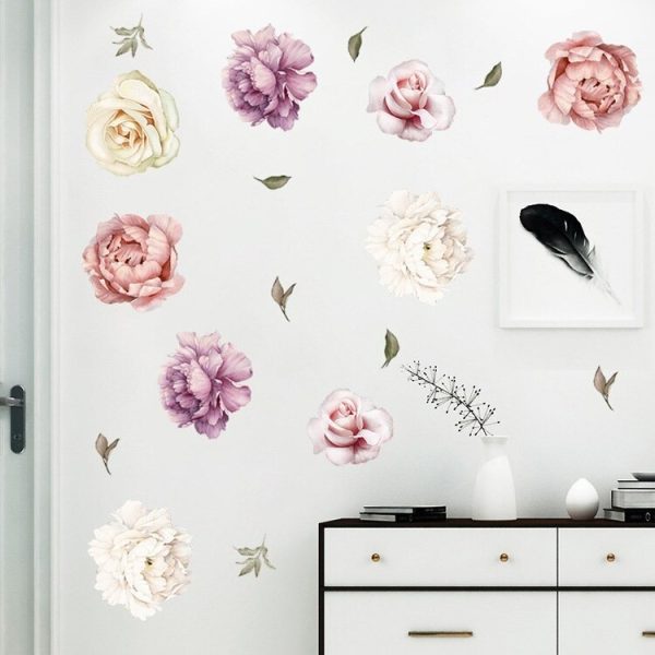 Rosas Adhesivas Muy Lindas Para Decorar Diferentes Ambientes - Imagen 6