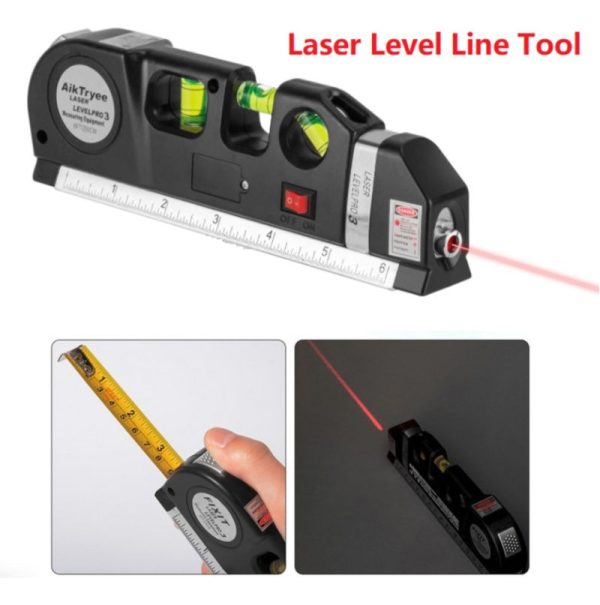 Cinta Metrica Con Nivel Laser Mi Tienda Uy - Imagen 6