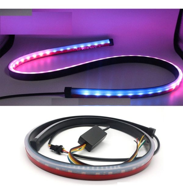 Tercera Luz Led Multifuncion Auto Camioneta Tuning - Imagen 2