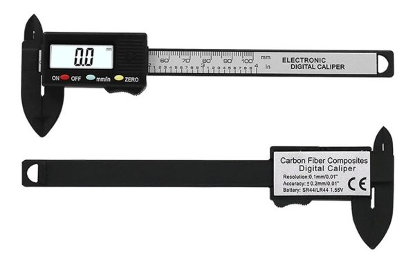 Calibre Digital De 110 Mm Fibra De Carbono Incluye Pila!!! - Imagen 4