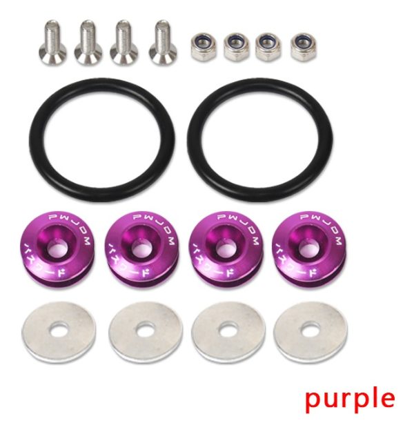 Ganchos Sujeta Puntas Paragolpes Tuning Goma - Imagen 56