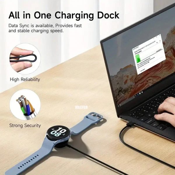 Cable Para Cargador Compatible Con Samsung Watch Usb-c - Imagen 3