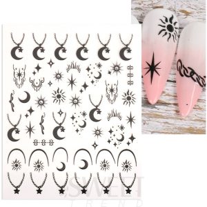 Stikers Para Uñas 3d Diseños Variados Muy Lindas