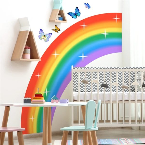 Arcoiris Y Mariposas En Gran Tamaño, Decoracion Niños Etc... - Imagen 4