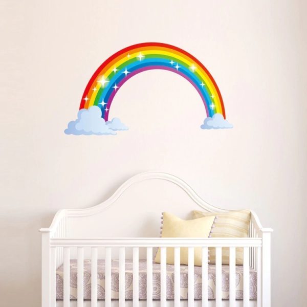 Arcoiris 70 Cm. Decoración Cuarto Infantil Pegotines Niño - Imagen 3