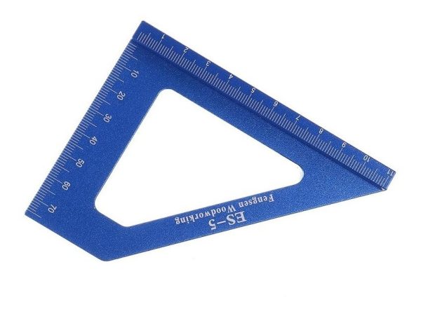 Escuadra De Aluminio Para Carpintería Etc. 11 Cm. Muy Útil - Imagen 2