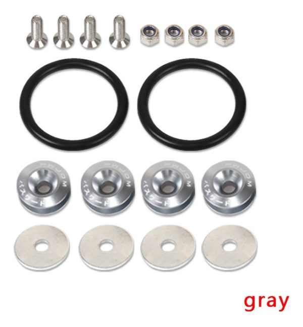 Ganchos Sujeta Puntas Paragolpes Tuning Goma - Imagen 8
