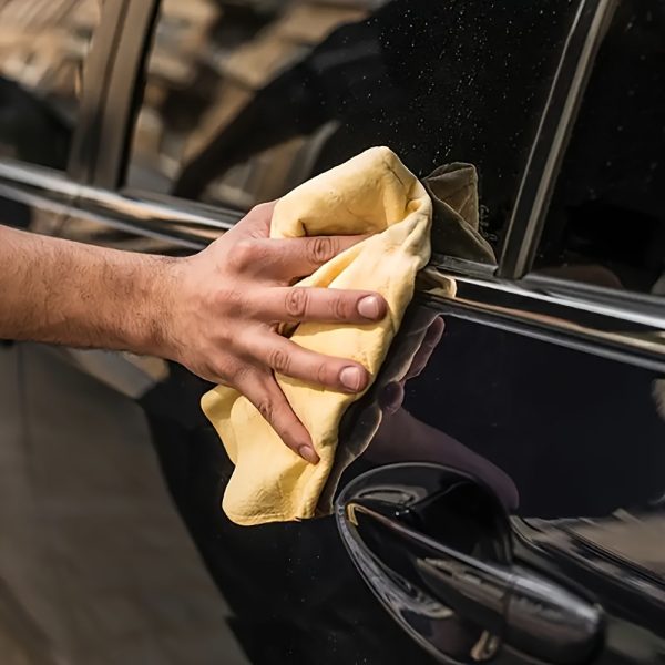 Kit De 3 Paños Para Secado De Autos - Imagen 3