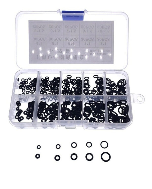 Kit Surtido De Orings Juntas De Goma 250 Unidades Mitiendauy