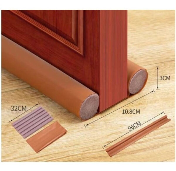 Chorizo, Burlete Doble Para Debajo De Puertas, Lavable. - Imagen 11