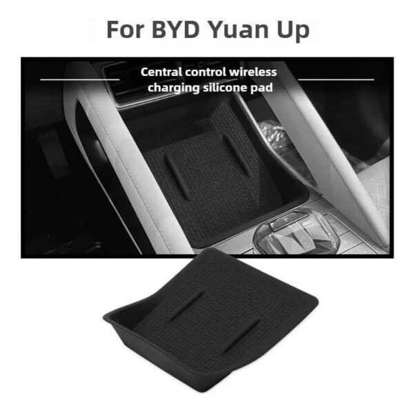 Protector De Base De Carga Inalambrica De Byd Yuan Pro Beige - Imagen 3