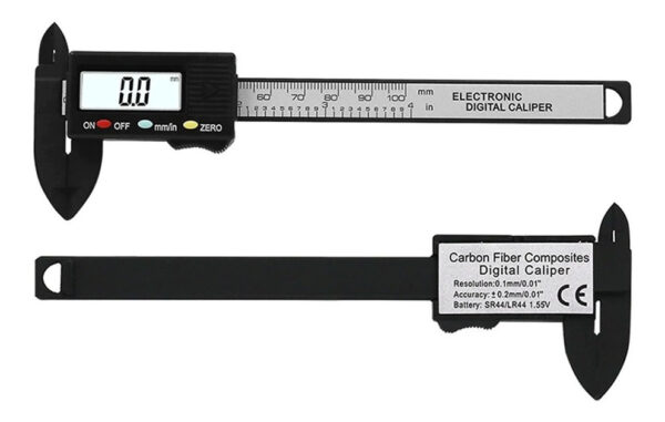Calibre Digital  De 110 Mm Fibra De Carbono Incluye Pila!!! - Imagen 32