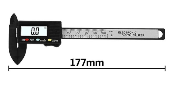 Calibre Digital  De 110 Mm Fibra De Carbono Incluye Pila!!! - Imagen 31