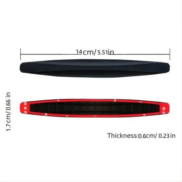 Protector De Paragolpes Goma Universal Gol Saveiro Tuning - Imagen 7