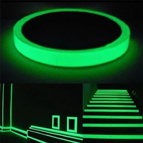Cinta Fotoluminiscente Brilla En La Oscuridad Escalones Etc. - Imagen 214