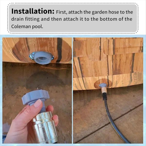 Conector De Drenajes Para Piscina Bestway - Imagen 3
