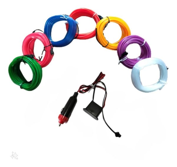 Tira Led Para Tablero De Auto Camionetas Tuning Conector Usb - Imagen 39