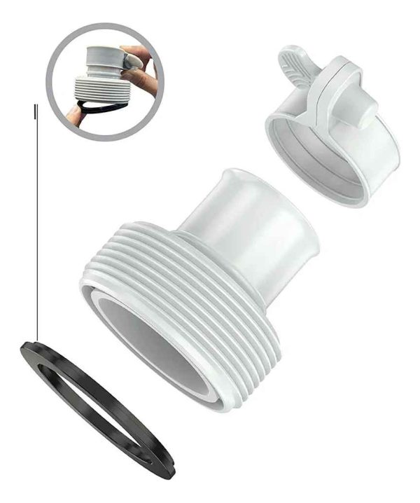 2 Adaptadores De Manguera Para Piscina De 1,25 A 1,5 Pulgada - Imagen 3