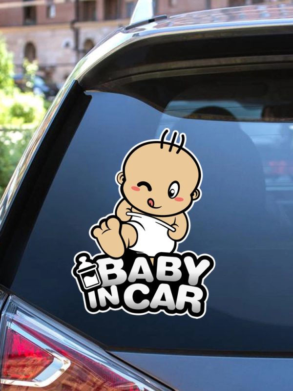 Vinilo Tuning Autos Calco Varios Modelos (baby In Car) - Imagen 6