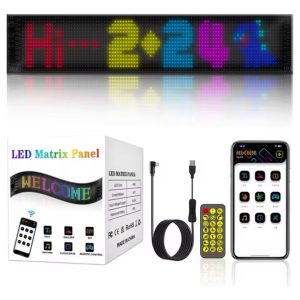 Panel Led Flexible Para Autos 13x7cm