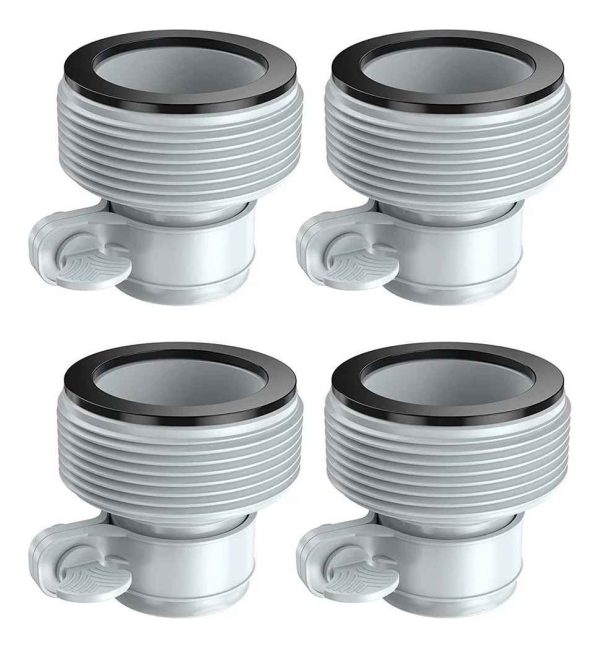 2 Adaptadores De Manguera Para Piscina De 1,25 A 1,5 Pulgada - Imagen 4