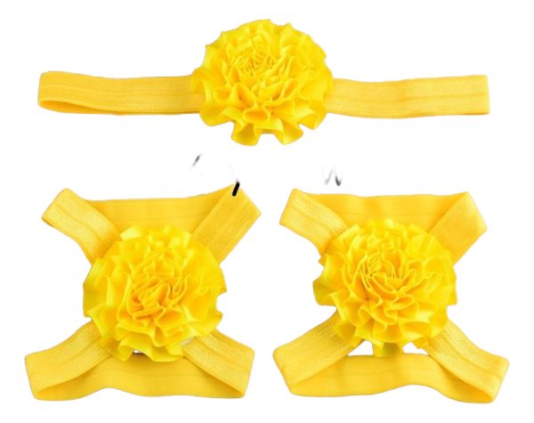 Sandalias Y Diadema Para Recién Nacidas Hermosas!!! - Imagen 9