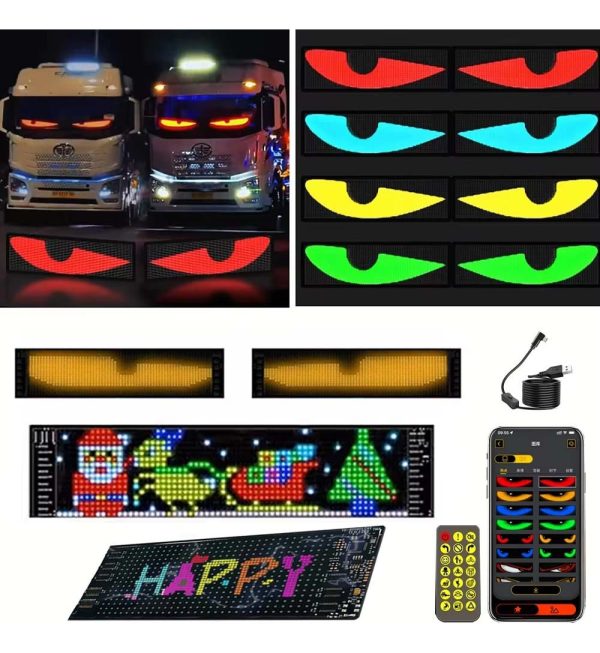 Panel Led Flexible Para Autos 28x10cm - Imagen 4