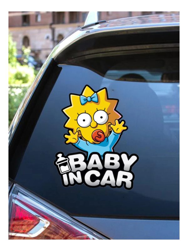 Vinilo Tuning Autos Calco Varios Modelos (baby In Car) - Imagen 2