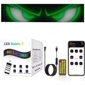 Panel Led Flexible Para Autos 52x12cm