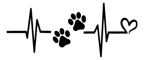 Vinilo Tuning Autos Ploter Calco Huella Perrito Cardio