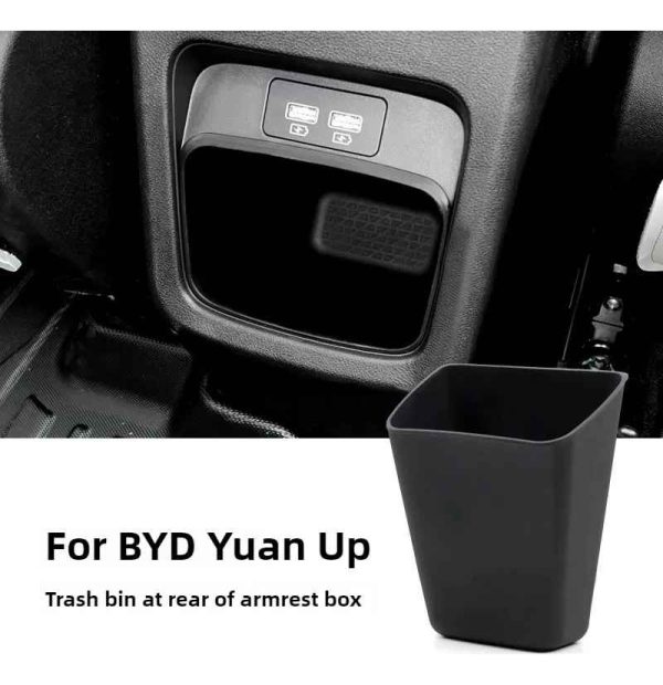 Protector De Compartimiento Trasero Para Byd Yuan Pro Negro - Imagen 2