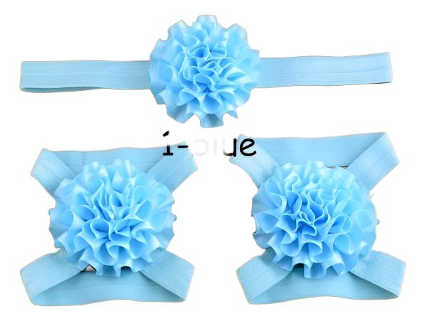 Sandalias Y Diadema Para Recién Nacidas Hermosas!!! - Imagen 5