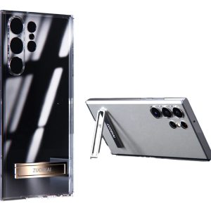 Protector De Silicona Transparente Con Pie Samsung S25