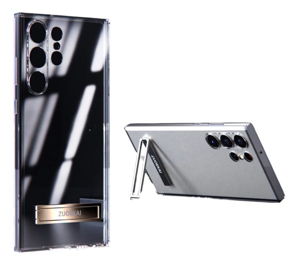 Protector De Silicona Transparente Con Pie Samsung S25