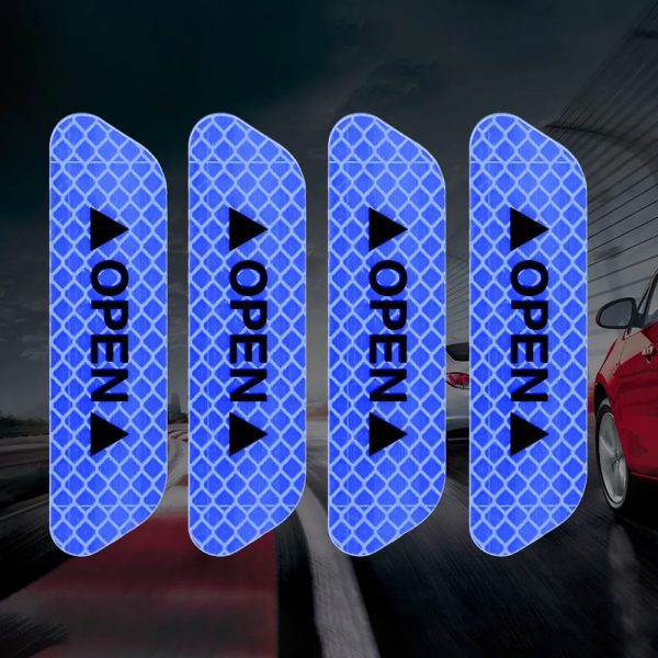 Sticker Reflectivo (open) Para Puertas De Autos, Etc... - Imagen 10