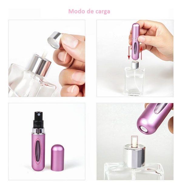 Botellas Porta Perfumes Recargables 2 Unidades - Imagen 6