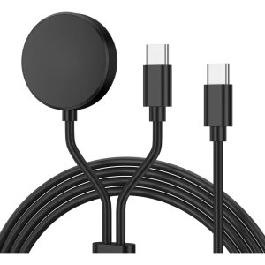 Cable Cargador Compatible Con Samsung Watch 2 Salidas Usb-c