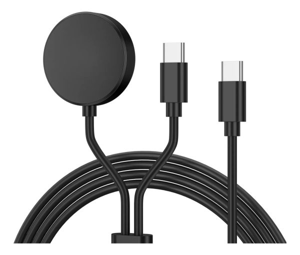 Cable Cargador Compatible Con Samsung Watch 2 Salidas Usb-c