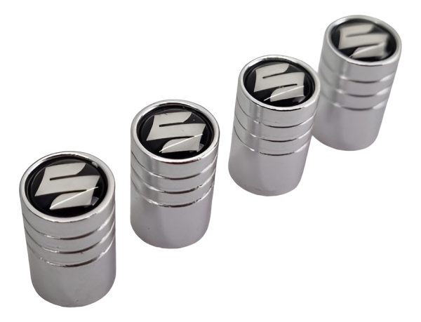 Tapitas De Válvulas Suzuki (plateadas)