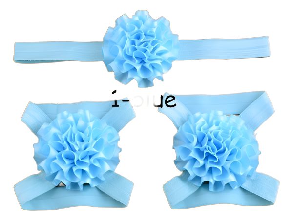 Sandalias Y Diadema Para Recién Nacidas Hermosas!!! - Imagen 5