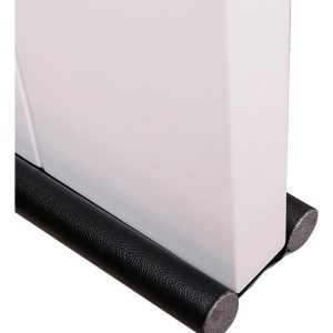 Chorizo, Burlete Doble Para Debajo De Puertas, Lavable Negro