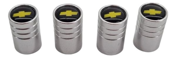 Tapitas De Válvulas Chevrolet (plateadas) - Imagen 2