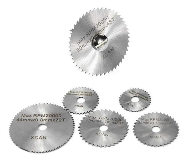 Set De Discos De Corte Para Taladro 7 Piezas