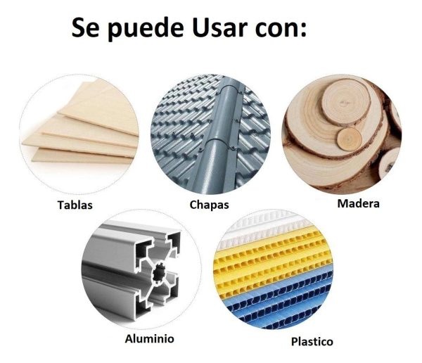 Brocas De Cobalto Para Ranurado De Metal, Madera Etc..set X6 - Imagen 2